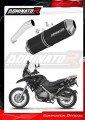 exhaust muffler DOMINATOR OVR BLACK fits to BMW F650GS 2004  2007 2