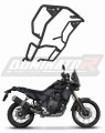 Defensas de acero inoxidable negro DOMINATOR  compatible con la motocicleta Yamaha Tenere 700 2021  2024