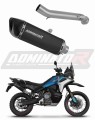 escape silenciador DOMINATOR HP6 negro compatible con la motocicleta CF MOTO 800 MTX 2025