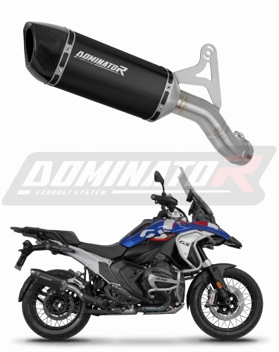 BMW R1300GS 2024 EXHAUST Muffler Auspuff Sportauspuff Silencer Echappement Silencieux Scarico Scarichi Escape Wydech Tłumik HP6 BLACK Dominator Exhaust System x