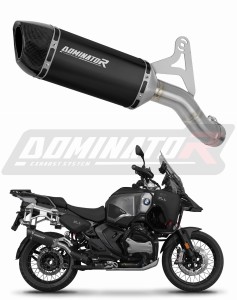 BMW R1300GS Adventure 2024 - 2025 Silenciador Escape HP6 NEGRO + dB killer