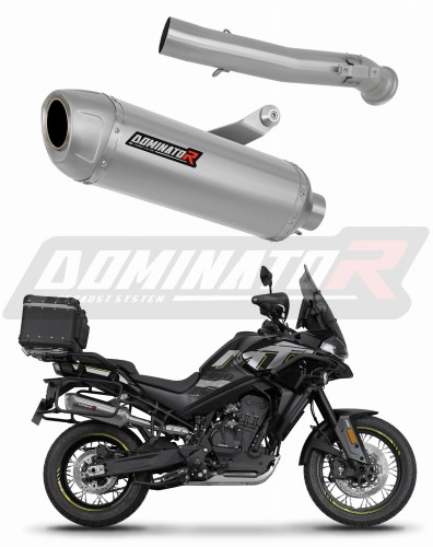 escape silenciador DOMINATOR S6 compatible con la motocicleta CF MOTO 800 MT 2022  2025
