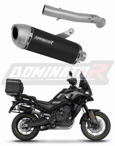 CF MOTO 800 MT 2022 - 2025 Explore / Sport / Touring Silenciador Escape S6 NEGRO + dB killer