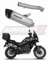 escape silenciador DOMINATOR titanio HP6 compatible con la motocicleta CF MOTO 800 MT 2022  2025