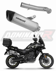 CF MOTO 800 MT 2022 - 2025 Explore / Sport / Touring Silenciador Escape Titanio HP6 + dB killer