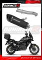 escape silenciador DOMINATOR HP6 negro compatible con la motocicleta CF MOTO 800 MT 2022  2025 2