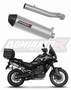 CF MOTO 800 MT 2022 - 2025 Explore / Sport / Touring Silenciador Escape MX2 + dB killer