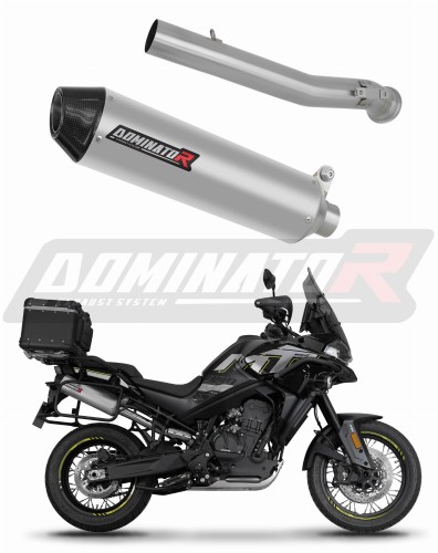 exhaust muffler DOMINATOR MX2 fits to CF MOTO 800 MT 2022  2025