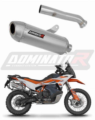 escape silenciador DOMINATOR S6 compatible con la motocicleta KTM 790 Adventure / R 2019  2025