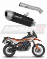 escape silenciador DOMINATOR S6 negro compatible con la motocicleta KTM 890 Adventure / R 2021  2025