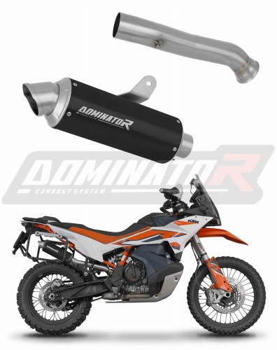 escape silenciador DOMINATOR GPF negro compatible con la motocicleta KTM 890 Adventure / R 2021  2025