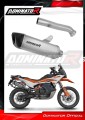escape silenciador DOMINATOR titanio HP6 compatible con la motocicleta KTM 790 Adventure / R 2019  2025 2