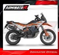 KTM 890 Adventure / R 2021 2025 Exhaust Muffler Auspuff Sportauspuff Silencer Echappement Silencieux Scarico Scarichi Escape Toba de esapament Avgas Ljuddämpare Wydech Tłumik Carbon Tip HP6 Black Noir Nero Negro Svart Schwarz Negru Dominator 3