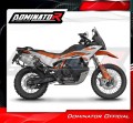 decat silenciador central DOMINATOR Mid Pipe compatible con la motocicleta KTM 890 Adventure / R 2021  2024 5