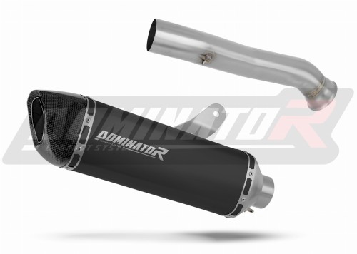 exhaust muffler DOMINATOR HP6 BLACK fits the motorcycle Husqvarna NORDEN 901 2022   2025