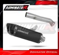 exhaust muffler DOMINATOR HP6 BLACK fits the motorcycle Husqvarna NORDEN 901 2022   2025 2
