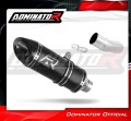 escape silenciador DOMINATOR HP8 negro compatible con la motocicleta Kawasaki ZX6R 636 2009  2024 2