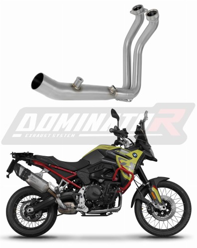 colector de escape DOMINATOR  compatible con la motocicleta BMW F900 GS 2024  2026