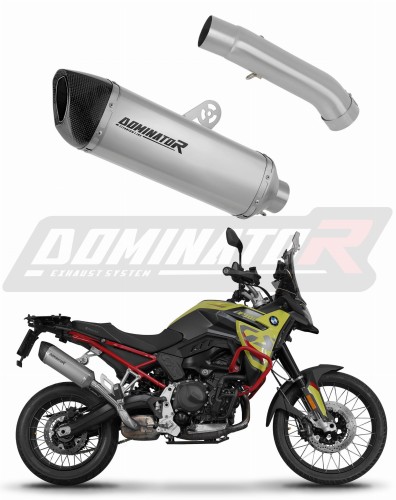 escape silenciador DOMINATOR titanio HP6 compatible con la motocicleta BMW F900 GS 2024  2026