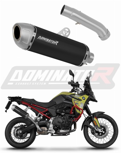 escape silenciador DOMINATOR S6 negro compatible con la motocicleta BMW F900 GS 2024  2026