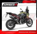 escape silenciador DOMINATOR S6 negro compatible con la motocicleta BMW F900 GS 2024  2026 3