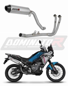 CF MOTO 450 MT 2024 - 2026 (Euro 5+) Sistema de escape Colector Silenciador MX2 + dB killer