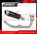 sistema de escape completo con silenciador DOMINATOR Full System S6 negro compatible con la motocicleta CF MOTO 450 MT 2024  2026 6