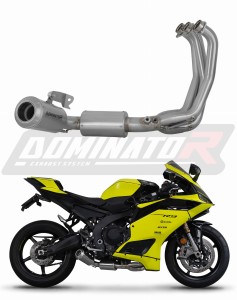 Yamaha YZF R9 2025 Sistema de escape Colector Silenciador GPS + dB killer