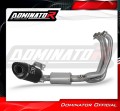sistema de escape completo con silenciador DOMINATOR Full System HP8 negro compatible con la motocicleta Yamaha YZF R9 2025  2