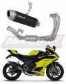 kompletny układ wydechowy z tłumikiem DOMINATOR Full System S6 CZARNY pasujący do motocykla Yamaha YZF R9 2025