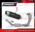 sistema de escape completo con silenciador DOMINATOR Full System S6 negro compatible con la motocicleta Yamaha YZF R9 2025  2