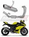 sistema de escape completo con silenciador DOMINATOR Full System S6 compatible con la motocicleta Yamaha YZF R9 2025
