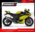 sistema de escape completo con silenciador DOMINATOR Full System titanio HP6 compatible con la motocicleta Yamaha YZF R9 2025  5