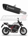 Honda CB 750 Hornet 2024 2025 Exhaust Muffler Auspuff Sportauspuff Silencer Echappement Silencieux Scarico Scarichi Escape Toba de esapament Avgas Ljuddämpare Wydech Tłumik Carbon Tip HP6 Black Noir Nero Negro Svart Schwarz Negru Dominator x