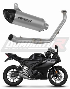 Yamaha YZF R125 2024 - 2025 (Euro 5+) Sistema de escape Colector Silenciador Titanio HP8 + dB killer