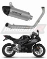 complete exhaust system with muffler DOMINATOR Full System titanium HP8 fits to Yamaha YZF R125 2021  2024