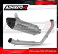 sistema de escape completo con silenciador DOMINATOR Full System titanio HP8 compatible con la motocicleta Yamaha YZF R125 2021  2024 2