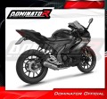 sistema de escape completo con silenciador DOMINATOR Full System OV G2 compatible con la motocicleta Yamaha YZF R125 2024  2025 3