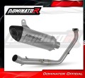 sistema de escape completo con silenciador DOMINATOR Full System titanio HP8 compatible con la motocicleta Yamaha YZF R125 2024  2025 2
