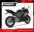 sistema de escape completo con silenciador DOMINATOR Full System titanio HP8 compatible con la motocicleta Yamaha YZF R125 2024  2025 3