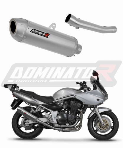 escape silenciador DOMINATOR S6 compatible con la motocicleta Suzuki GSF BANDIT 1200 2001  2005 5