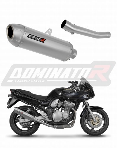 exhaust muffler DOMINATOR S6 fits the motorcycle Suzuki GSF BANDIT 1200 1996   2000 5