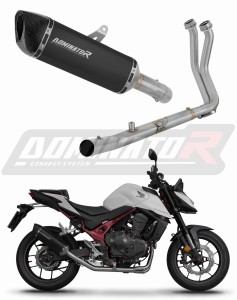 Honda CB 750 Hornet 2024 - 2025 Sistema de escape Colector Silenciador HP6 NEGRO + dB killer