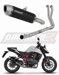 Honda CB 750 Hornet 2023 Sistema de escape Colector Silenciador S6 NEGRO + dB killer