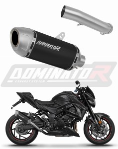Suzuki GSX-S 750 2017-2020 Silenciador Escape S6 NEGRO + dB killer