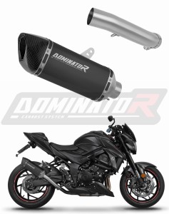 Suzuki GSX-S 750 2017-2020 Silenciador Escape HP6 NEGRO + dB killer