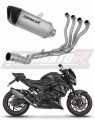 sistema de escape completo con silenciador DOMINATOR Full System titanio HP6 compatible con la motocicleta Suzuki GSXS 750 2017  2020