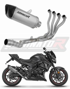 Suzuki GSX-S 750 2017-2020 Sistema de escape Colector Silenciador Titanio HP6 + dB killer