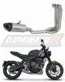 complete exhaust system with muffler DOMINATOR Full System titanium HP8 fits to Triumph Trident 660 2021  2024