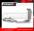 sistema de escape completo con silenciador DOMINATOR Full System GPF compatible con la motocicleta Triumph Trident 660 2021  2024 2
